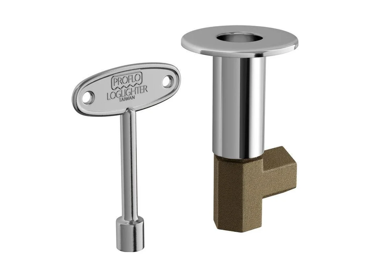 PROFLO PFSVL2CP Angle log lighter valve