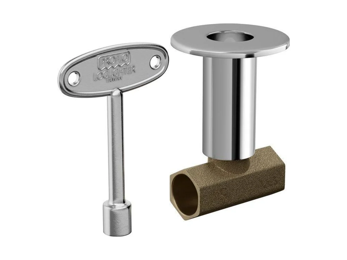 PROFLO PFSVS2CP Straight log lighter valve