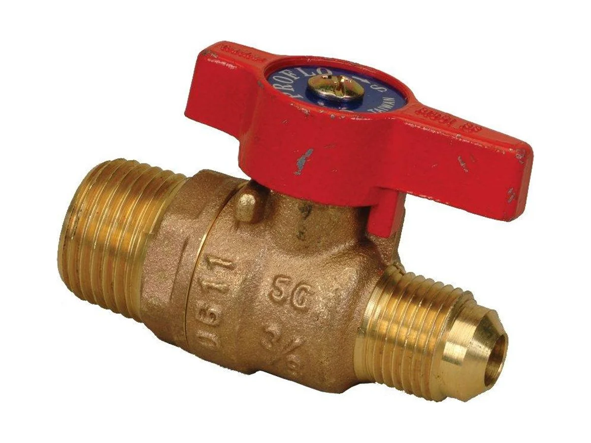 PROFLO R602MDD Handle gas ball valve