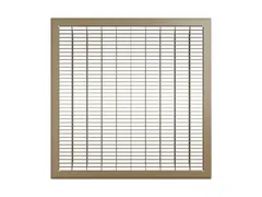 PROSELECT PSFRGB2020 Grille in brown steel