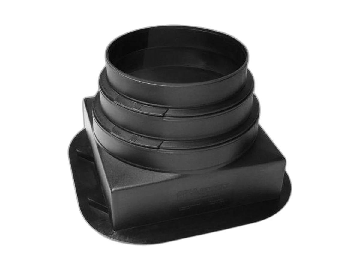 Rectorseal 81970 Duct square-to-round register box