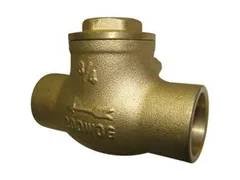 Red-White Valve 247AB 3/4 Solder swing check valve