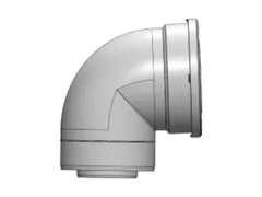 Rinnai 224063 Degree vent pipe elbow