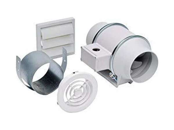 S&P USA Ventilation KIT-TD100 Cfm bathroom exhaust fan