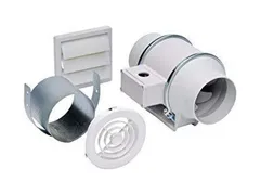 S&P USA Ventilation KIT-TD100 Cfm bathroom exhaust fan
