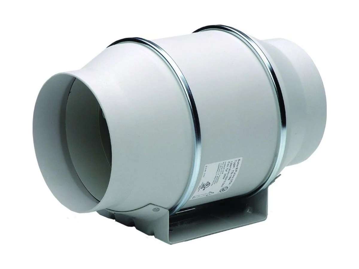 S&P USA Ventilation TD-100 Cfm duct fan plastic