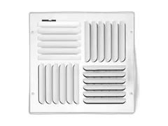 Shoemaker Manufacturing 204-012X12 Diffuser in white steel