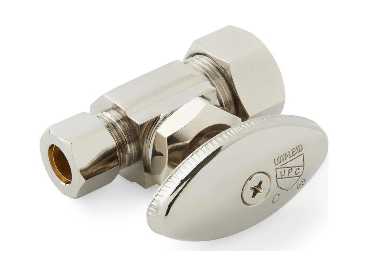 Signature Hardware 148029 Valve in polished nickel