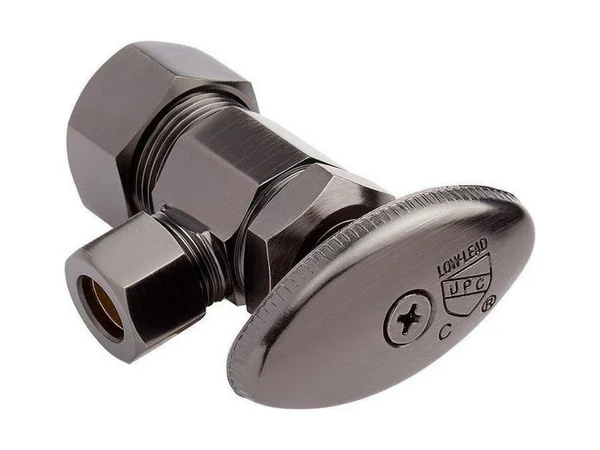 Signature Hardware SH203GM Stop valve in gunmetal