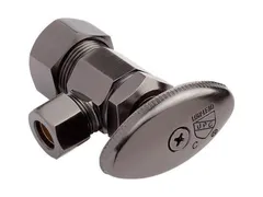 Signature Hardware SH203GM Stop valve in gunmetal
