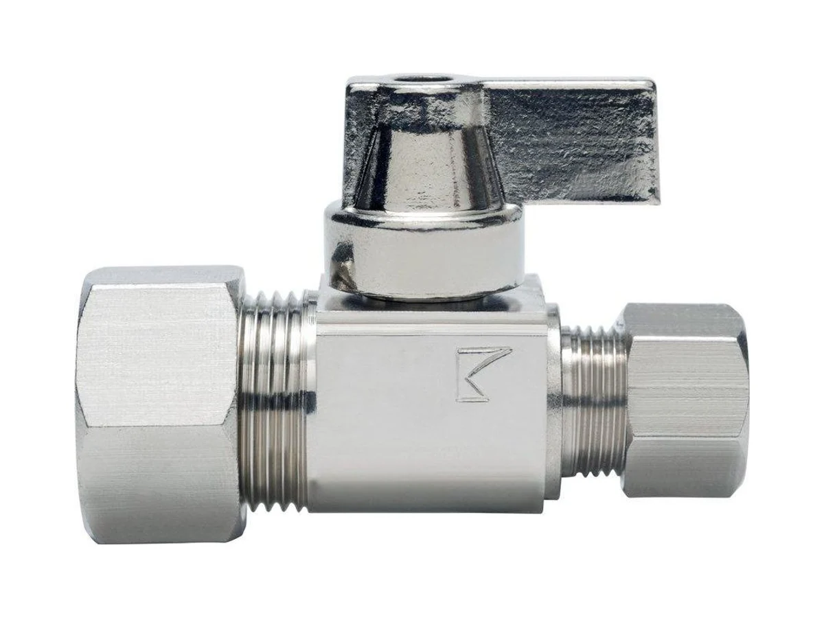 Sioux Chief 129-G2C1C Valve in bright nickel