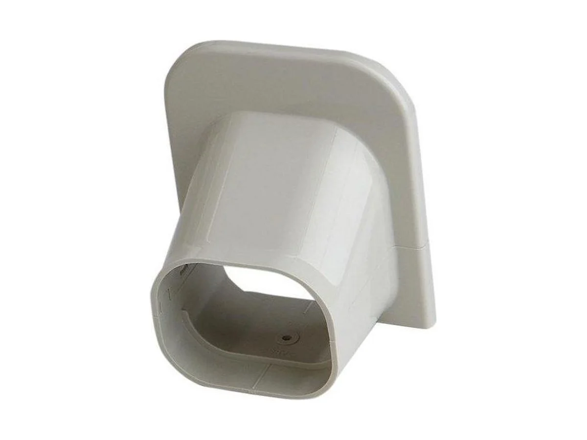 Slimduct 85034 Soffit inlet in ivory