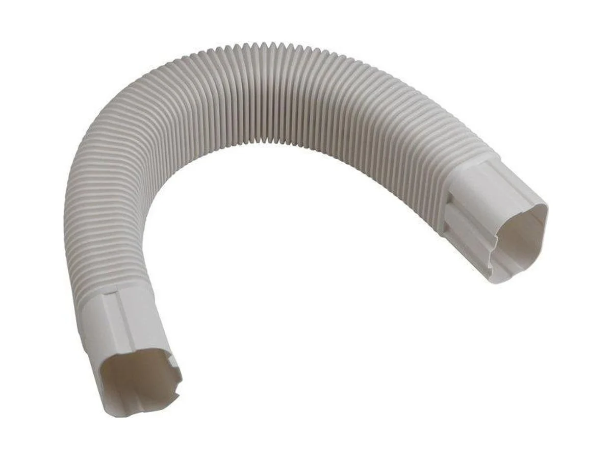 Slimduct 85208 Flexible elbow in white