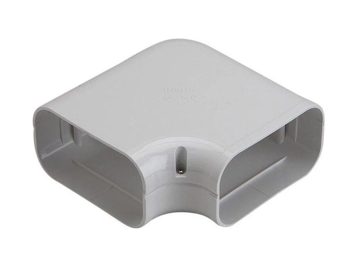 Slimduct 85211 Degree elbow in white