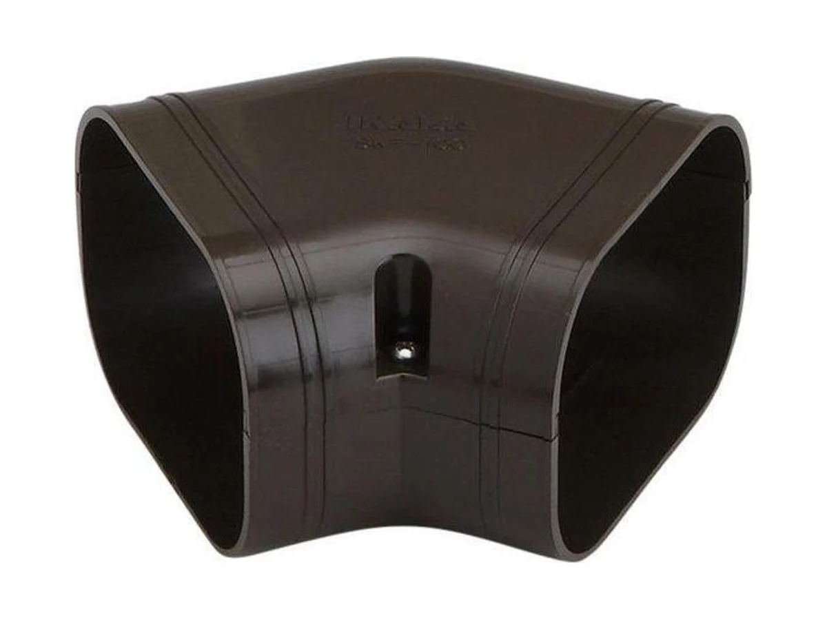 Slimduct 85472 Degree elbow in brown