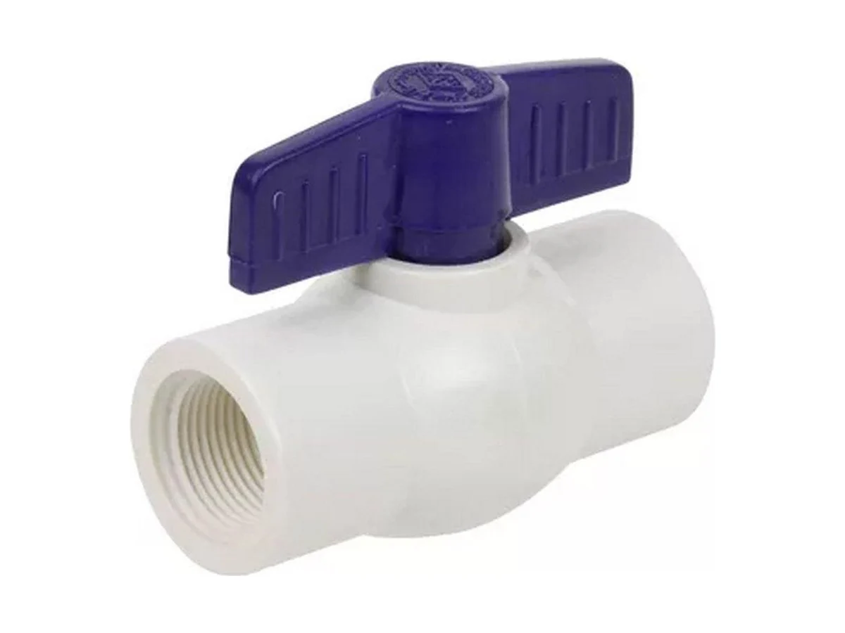 Smith-Cooper Series 4377000450 Plastic threaded ball valve
