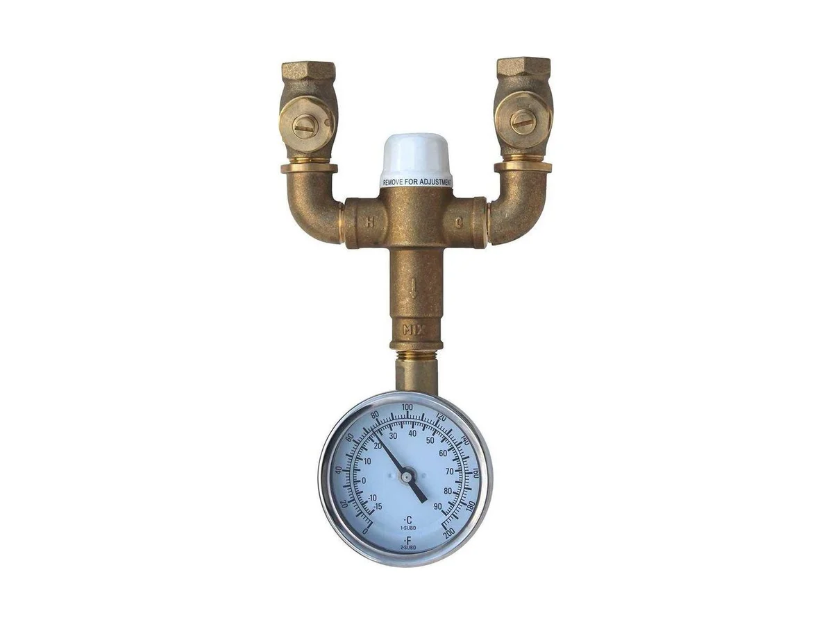 Speakman Safe-T-Zone STW-370 Valve in rough brass