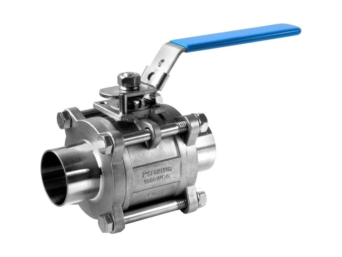 Steel & O’Brien BLV2W-1-316 Butt weld ball valve