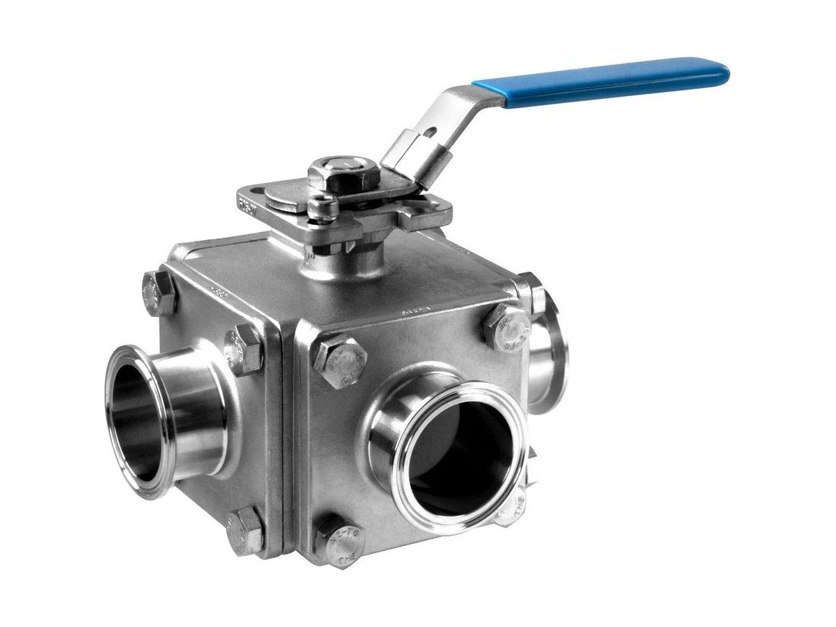 Steel & O’Brien BLV3CL-1-316 Clamp end ball valve