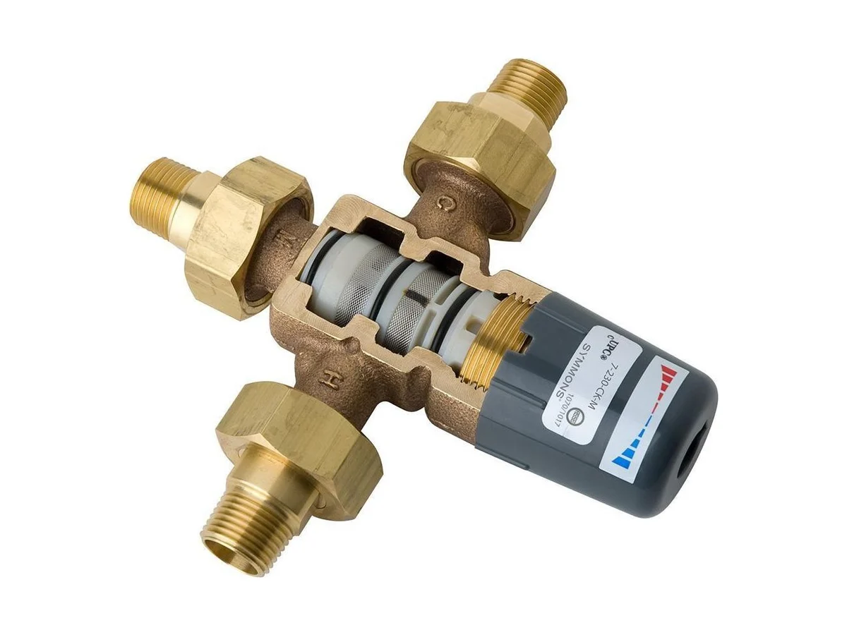 Symmons Industries Maxline 7-230-CK-M Mnpt thermostat mixing valve