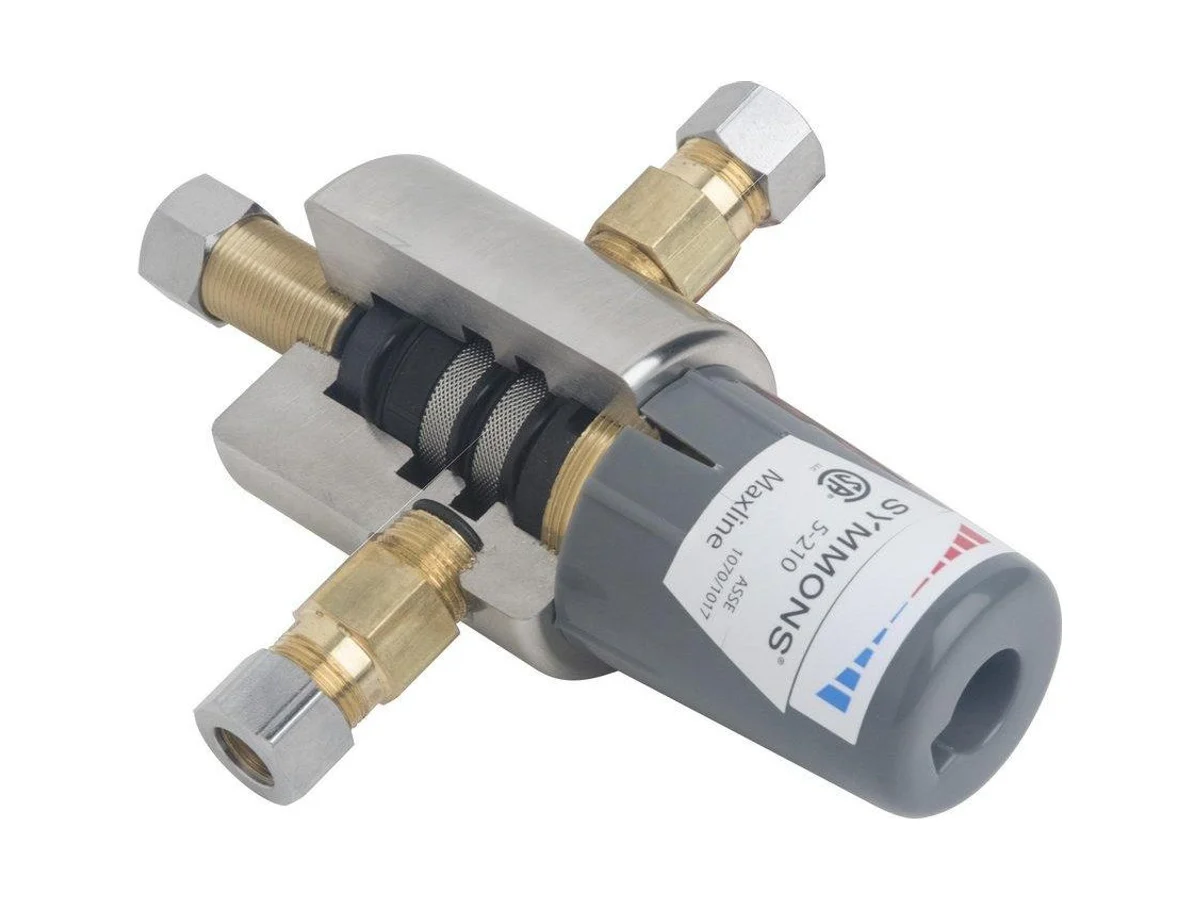 Symmons Industries Maxline 8210BCKT Compression thermostatic mixing valve