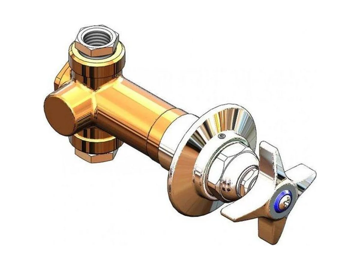 T&S Brass 0RK2 Npt shut off valve