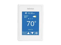 Tekmar Control Systems 563 Programmable thermostat in white