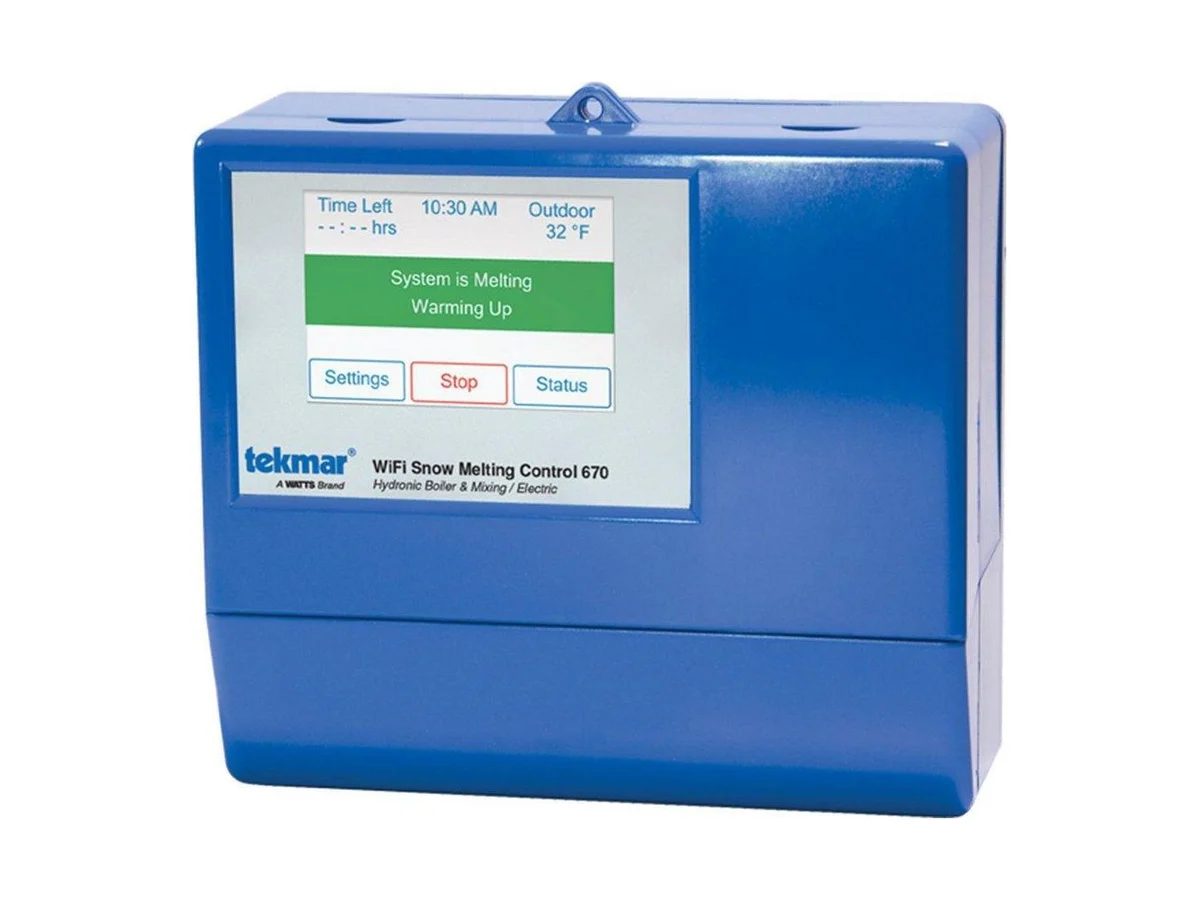 Tekmar Control Systems 670 Snow melting control