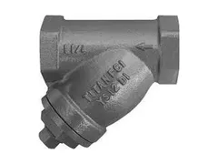 Titan Flow Control YS12D0200M Iron threaded wye strainer
