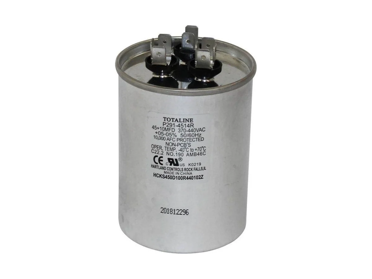 Totaline P291-4514R Round run capacitor