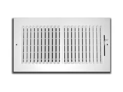 TRUaire 102M14X08 Sidewall register in white