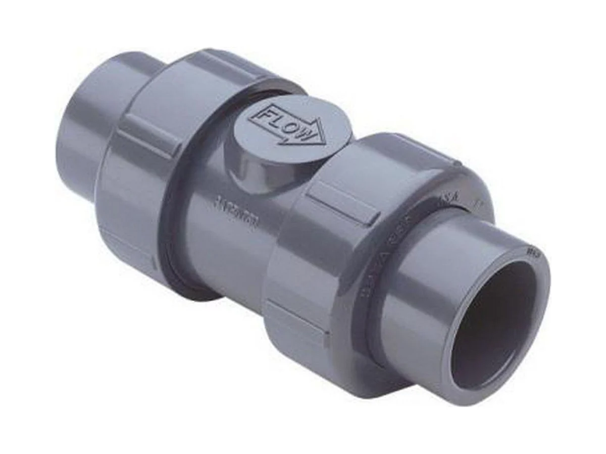 True Union - Regular 2222-040 Pvc socket check valve