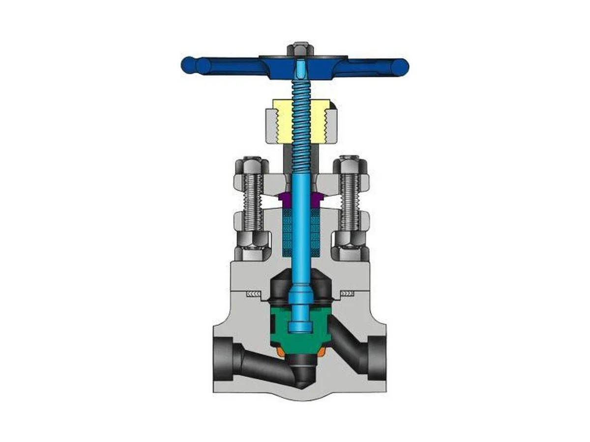 Velan Valve W04-3074B-02TY Weld outside globe valve