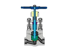 Velan Valve W04-3074B-02TY Weld outside globe valve
