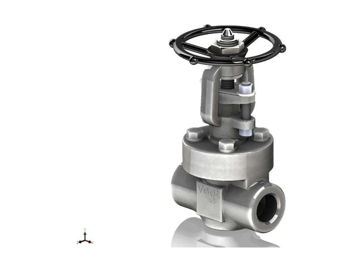 Vogt Valves Flowserve AAB55VV001002 Socket weld gate valve