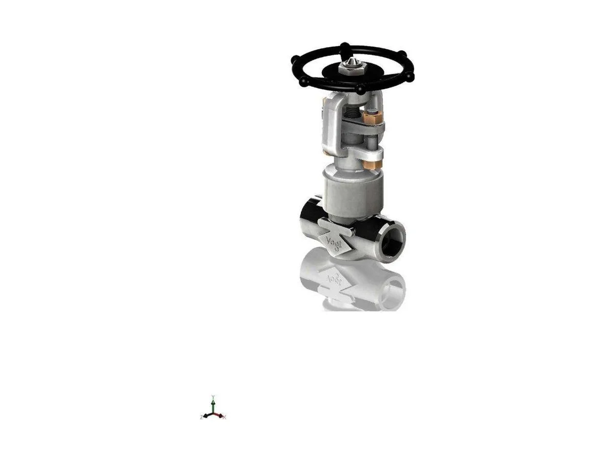 Vogt Valves AAC83VV001002 Socket weld gate valve