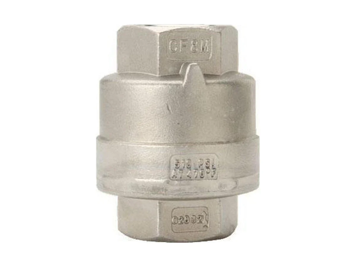 Watson McDaniel WSSCV-13-N-0 Steel npt check valve