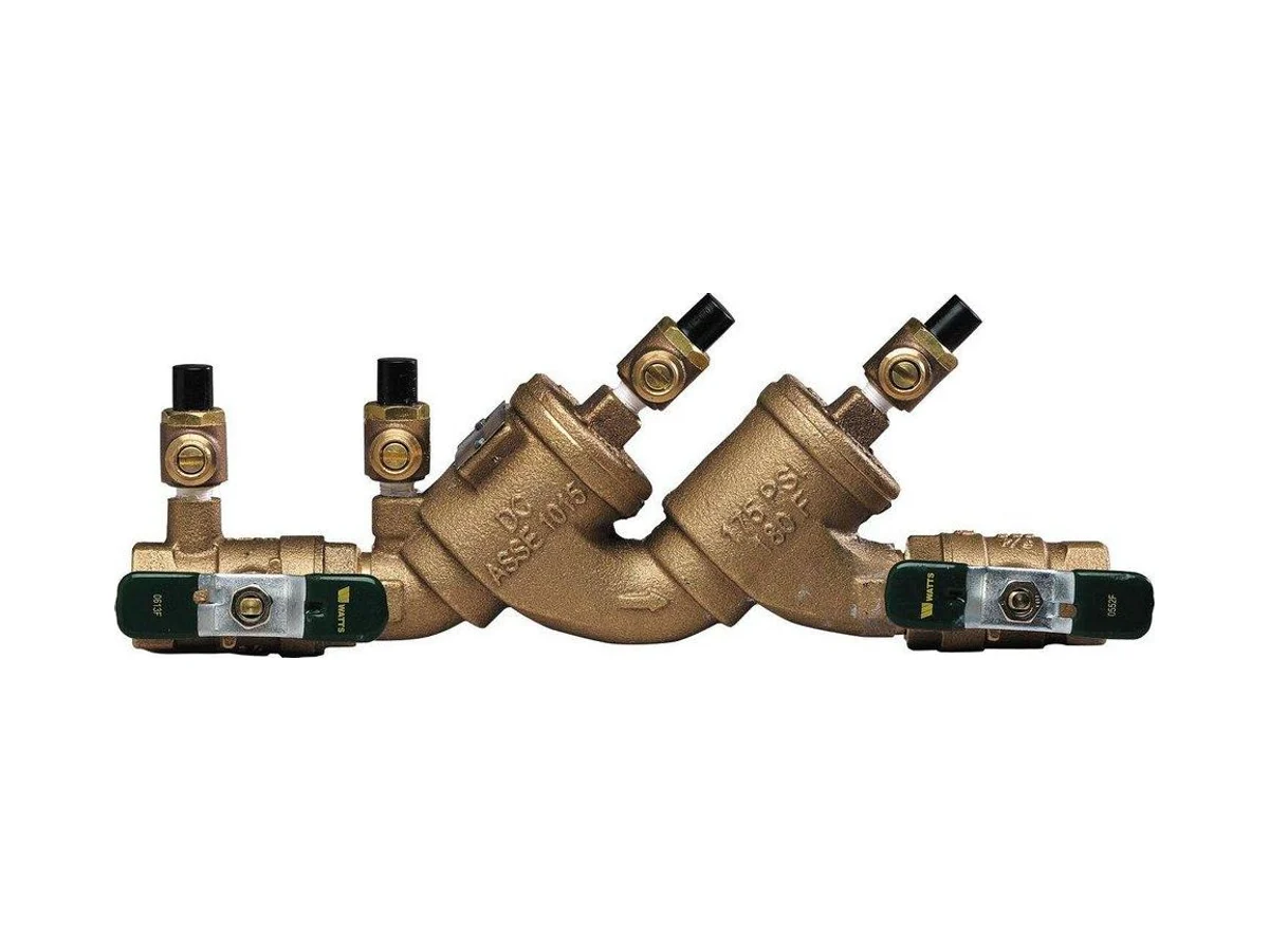 Watts 0065305 With quarter-turn ball valves
