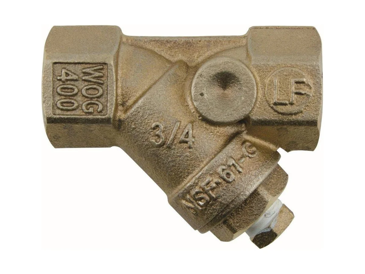 Watts 0379112 Lead free brass y-strainer