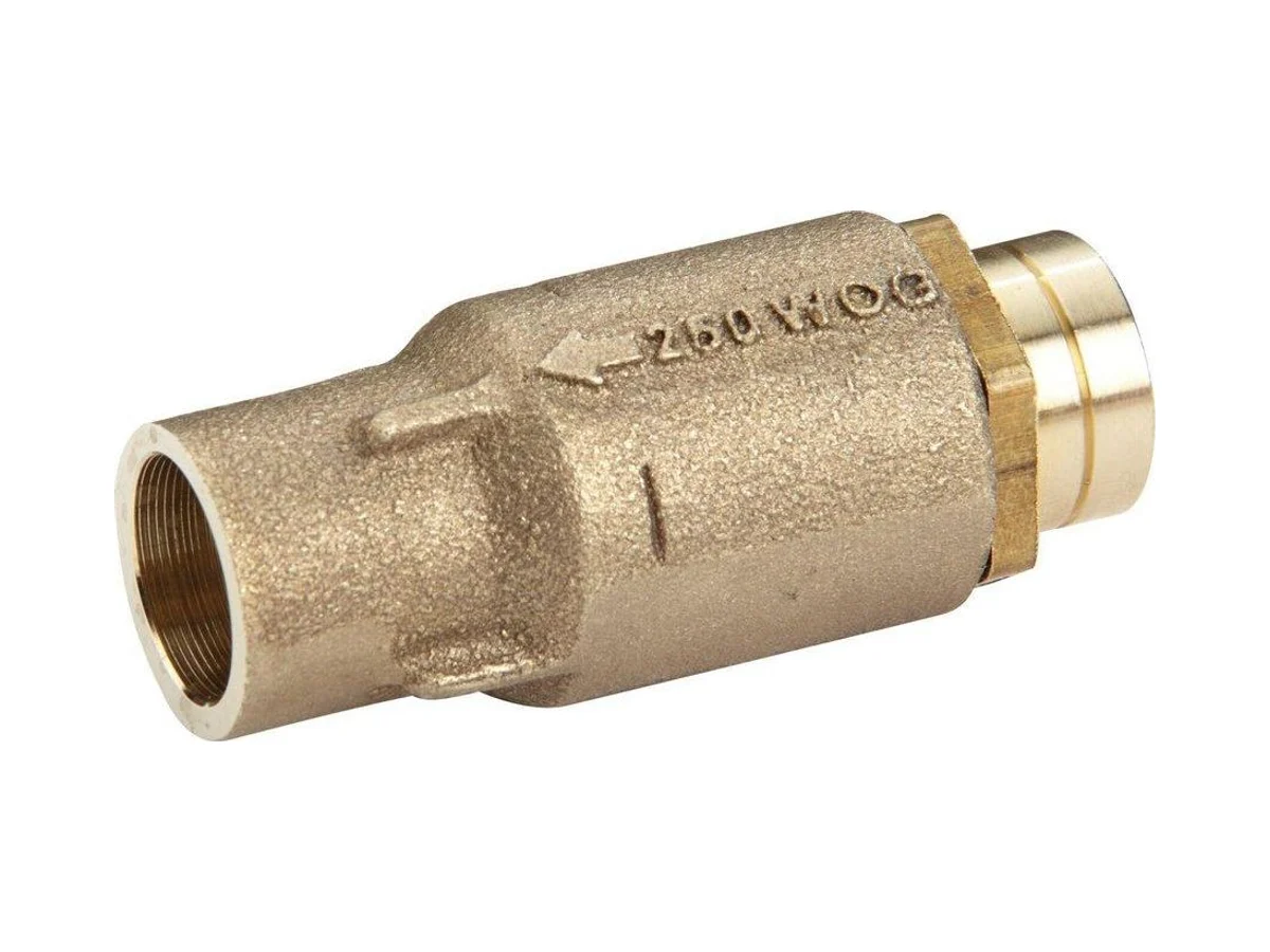 Watts 0555181 Brass solder check valve