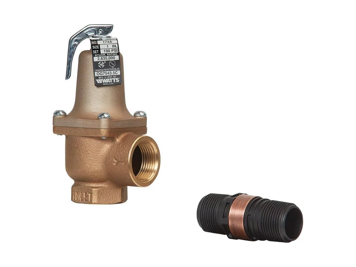 Watts F275178 Line flood sensor included