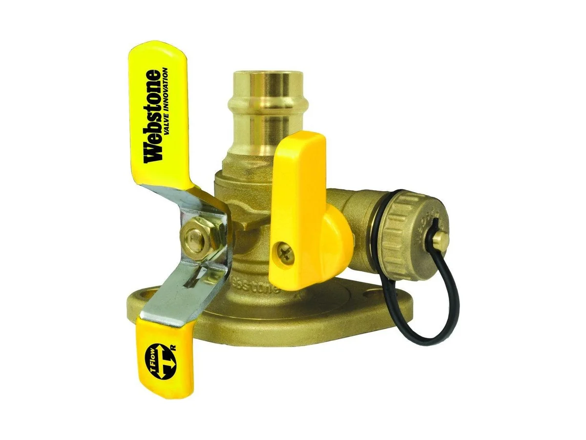 Webstone a brand of NIBCO H-81414HV Rotating flange and drain