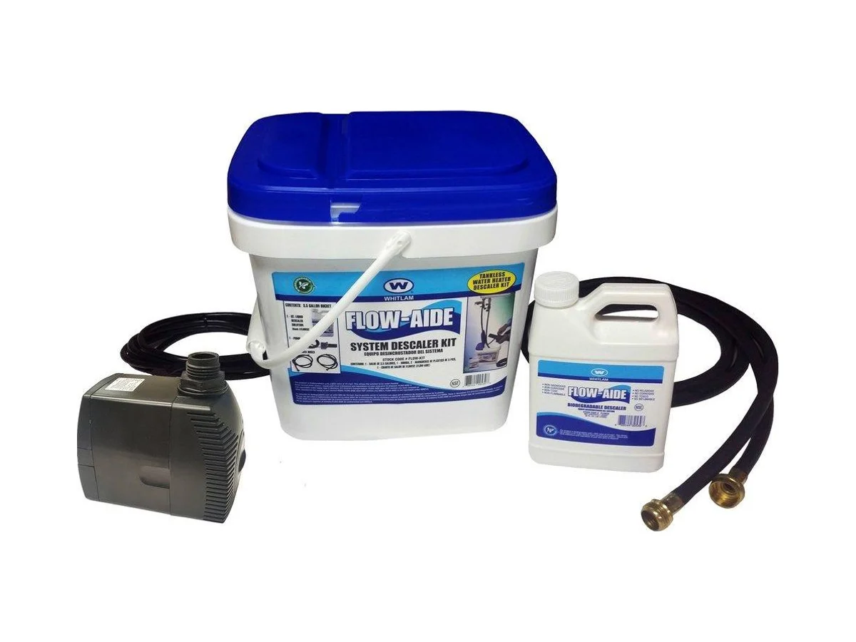 WHITLAM Flow-Aide FLOW-KIT Gal hydronic system cleaner
