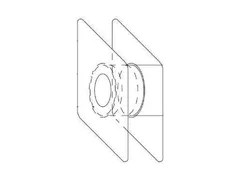 Z-Flex 02SVSWTX4 Wall thimble