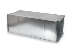 Z & M Sheet Metal 006-481608 Aluminum rectangular duct pipe