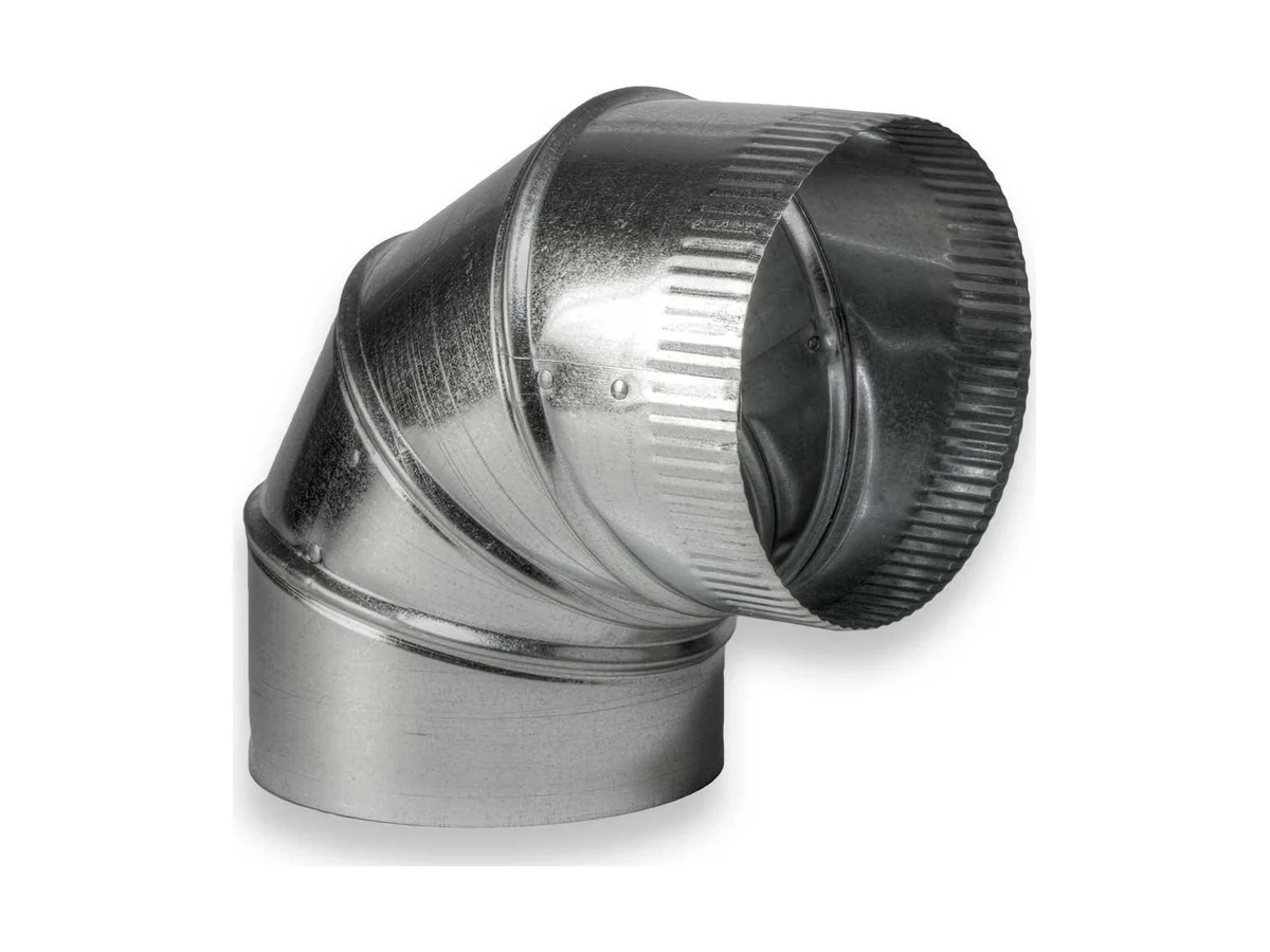 Z & M Sheet Metal 048-000824 Degree duct elbow