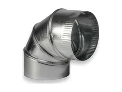 Z & M Sheet Metal 048-000824 Degree duct elbow