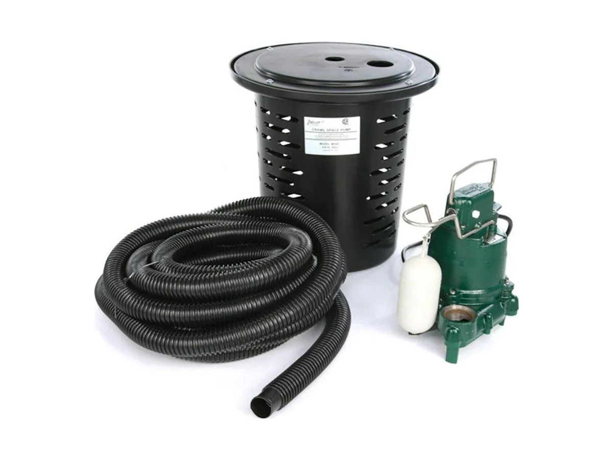 Zoeller Pump Co 108-0001 Crawl space sump pump