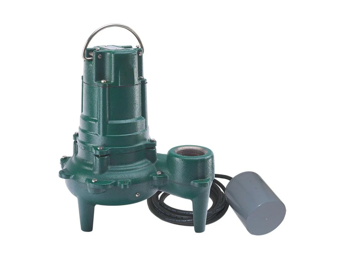 Zoeller Pump Co 267-0057 Iron sewage pump system