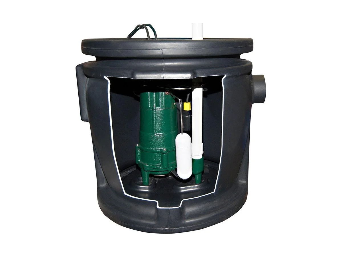 Zoeller Pump Co 912-0020 Ready simplex sewage package